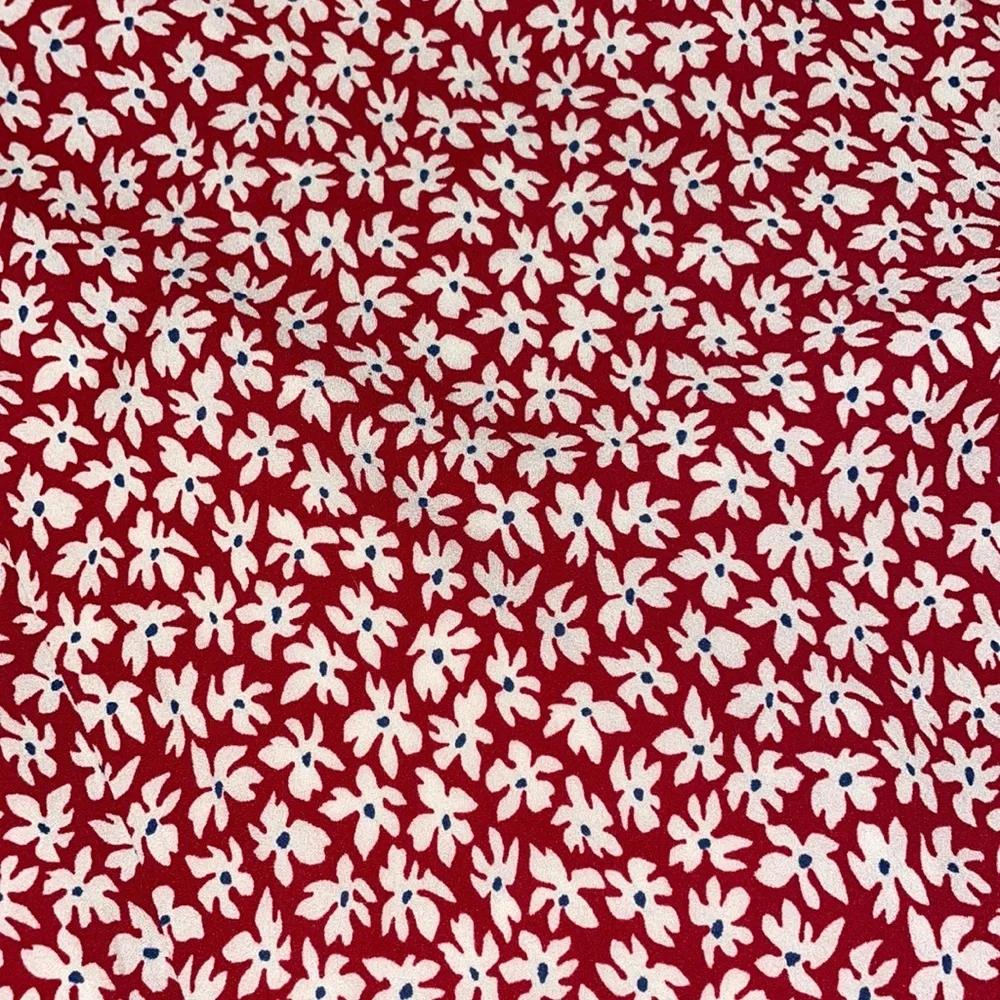 Reformation Red Floral Zoe Skirt - Picture 10 of 10